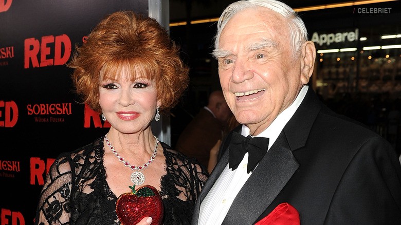Ernest Borgnine and Tova Borgnine