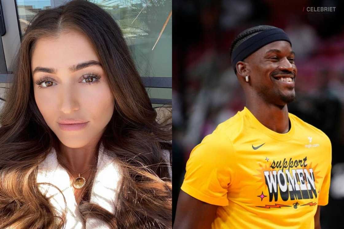 Jimmy Butler and Kaitlin Nowak